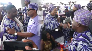 WATCH THE MOMENT NOLLYWOOD ACTORS AND ACTRESS STORM IJEBU MOTHER FINAL BURIAL AT ILISHAN-REMO