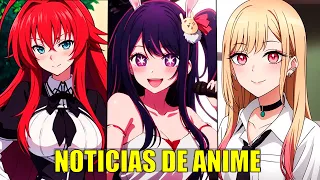 🔶HIGH SCHOOL DXD 5 TEMPORADA, FECHA DE ESTRENO DE OSHI NO KO 2 TEMPORADA Y SONO BISQUE DOLL