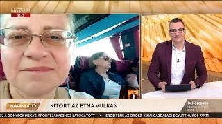 Napindító – Kitört az Etna vulkán (2023-05-24) - HÍR TV