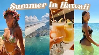 HAWAII VLOG: flying to Hawaii for my 25th bday, my LUXURY airport experience, The Laylow & beach day