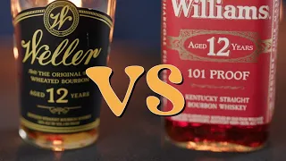 This could be the BETTER 12 year Whiskey (Weller 12 vs Evan Williams 12)