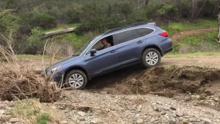 Frank Raines ohv park Subaru Outback off road