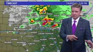 DFW Weather | Severe weather possible for some North Texans on Thursday afternoon, 14 day forecast