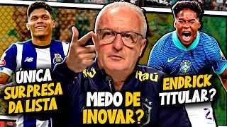Dorival TEVE MEDO na Convocação da Seleção Brasileira para a Copa América? ANÁLISE dos Convocados