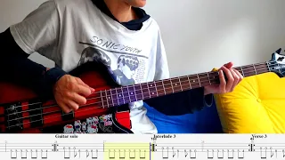 Return Of The Rat – Nirvana – Bass cover with tabs (4k)