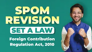 Foreign Contribution Regulation Act | Superfast Revision | Amended for May 23 & Nov 23 | FCRA