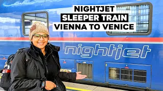 Nightjet Sleeper Train Vienna to Venice in Double Deluxe Room