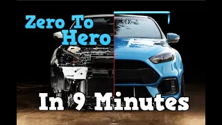 Building a Widebody Focus RS in 9 Minutes: WRC inspired Track Car