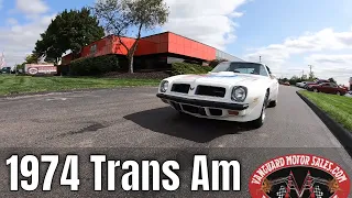 1974 Pontiac Trans Am SUPER DUTY For Sale