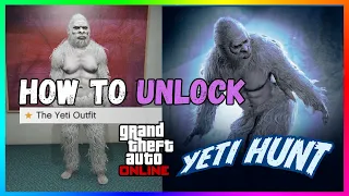 GTA Online | How to Unlock The Yeti Outfit and $100,000! | ALL FIVE YETI CLUES LOCATIONS GUIDE.