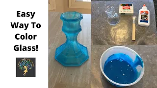 Easy Way To Color Glass!