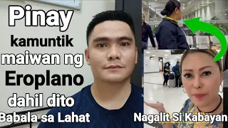 PINAY MUNTIK  MAIWAN NG EROPLANO DAHIL SA NAKITA SA KANYANG PASSPORT | PAALALA ITO SA LAHAT