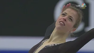 2017 Europeans - Carolina Kostner FS NBCSN HD