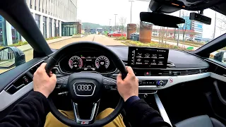 2023 Audi A5 Sportback [ S line 40 TFSI 204Hp ] POV Test Drive