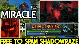 Miracle- [Shadow Fiend] Free To Spam Shadowraze New Favorite Build 7.21 Dota 2