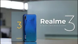 Realme 3 First Impressions!