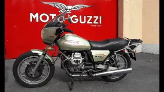 Moto Guzzi V35: pure sound, top speed & acceleration