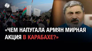 Главный редактор Milli.az Эльчин Алиоглу: «чем напугала армян мирная акция в Карабахе?»