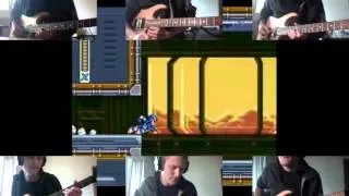 Megaman X3 Gravity Beetle stage guitar cover