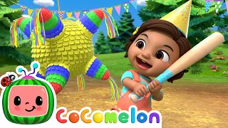 Dale Dale Piñata Birthday song | Nina's Familia | CoComelon Nursery Rhymes & Kids Songs