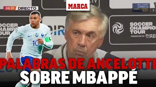 Ancelotti 'pasa' de Mbappé: y dice esto de Bellingham I MARCA