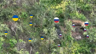 Horrible! Ukrainian close combat killed over 600 Russian troops in a brutal ambush near Bakhmut