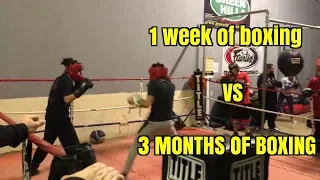 MY FIRST AND LAST BOXING MATCH (TRANSFORMATION)