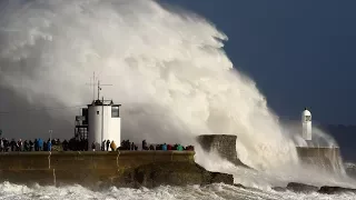 Three dead as Storm Ophelia batters Ireland