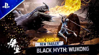[4K HDR] Black Myth: Wukong - New GameplayTrailer 60FPS // Most Anticipated Game