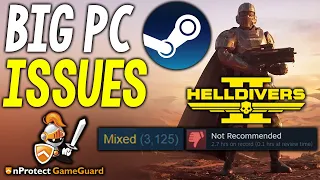 HELLDIVERS 2 HAS SOME BIG PC ISSUES - AWFUL ANTI CHEAT, PERFORMANCE ISSUES + MORE!