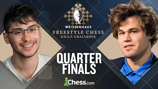 Generations Clash As Magnus v Alireza & Fabiano v Gukesh Headline QF | Freestyle GOAT Challenge 2024