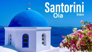 Santorini Oia, Greece - 4K-HDR Walking Tour (▶35min) - Tourister Tours
