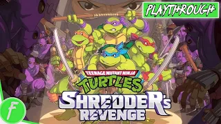 Teenage Mutant Ninja Turtles Shredder's Revenge FULL GAME WALKTHROUGH Gameplay (PC) | NO COMMENTARY