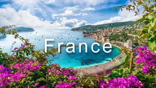 France, Amazing views and relaxing music for soul 4K.