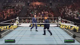 WWE 2K24 Joe Biden vs. Donald Trump
