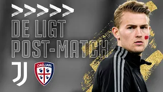 🎙 MATTHIJS DE LIGT POST-MATCH INTERVIEW | Juventus 2-0 Cagliari | Serie A