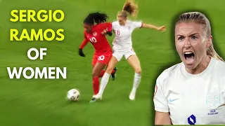 15+ CRAZY Tackles by Leah Williamson!