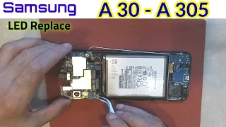 A30 Original Amoled Screen Replacement / A305 Disassambly / Samsung A30 Teardown