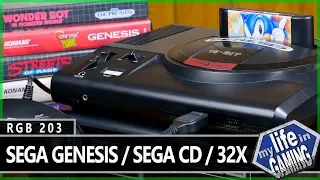 Sega Genesis, Sega CD, and 32X :: RGB203 / MY LIFE IN GAMING