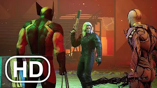 Wolverine Saves Ghost Rider From Sabretooth Scene 4K ULTRA HD - Marvel's Midnight Suns