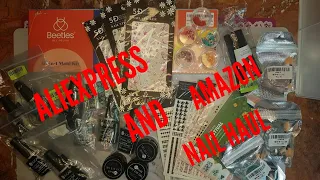 ALIEXPRESS AND AMAZON NAIL HAUL @juliesnails7