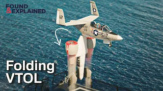 Real Life Transformer - The Navy's Folding VTOL Jet