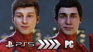 Original PS4 Peter's Face Is Now in Miles-Morales! John Bubniak's Face Mod Showcase (4K)