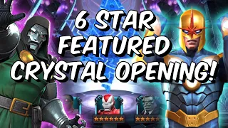 6 Star Featured Crystal Opening?! - OH GOD NO!!! - Marvel Contest of Champions