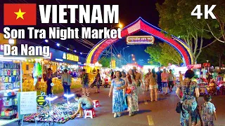 Amazing Son Tra Night Market, Da Nang, Vietnam 🇻🇳 – Virtual Walk [4K] (▶35 min)