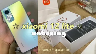 Xiaomi 12 lite unboxing || my new android phone ❤️