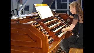 Liene Andreta Kalnciema live at Riga Cathedral. César Franck: Prélude, fugue et variation, Op. 18