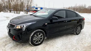 Взял Kia Rio 2021. Достойный 1.6 6AT Стайл на трассе 150 км/час #3