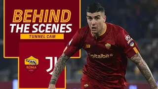 MANCINIIIIIII 🟨🟥 ROMA-JUVENTUS | 🎥 BEHIND THE SCENES | 👀 TUNNELCAM 2022-23