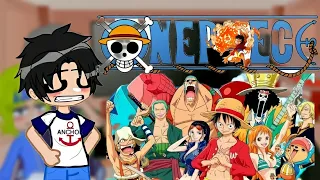luffy child👒||and the crew from shanks☠||react luffy's crew in the future|one piece|